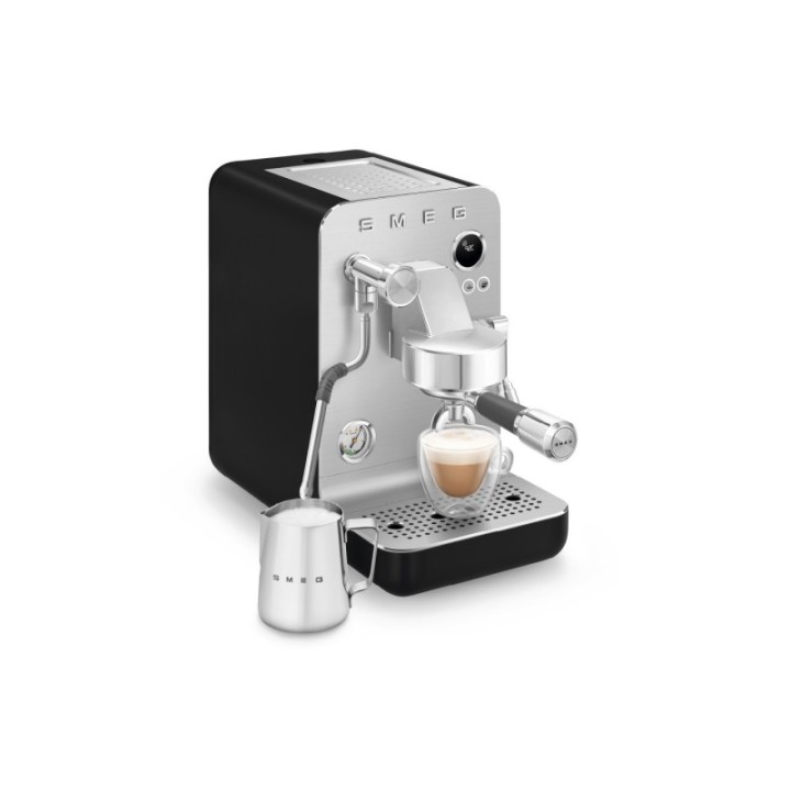 Smeg EMC02BLMEU Minipro Semiautomatisk Espressomaskine