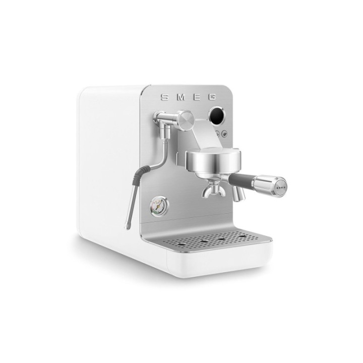 Smeg EMC02WHMEU Minipro Semiautomatisk Espressomaskine Hvid