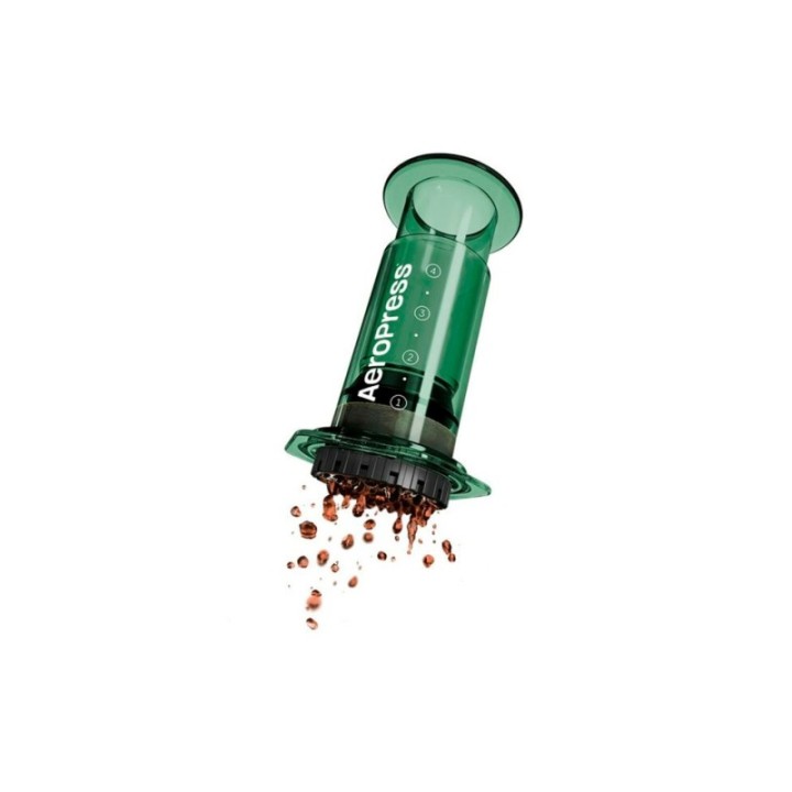 AeroPress Clear Grøn Rejsebrygger