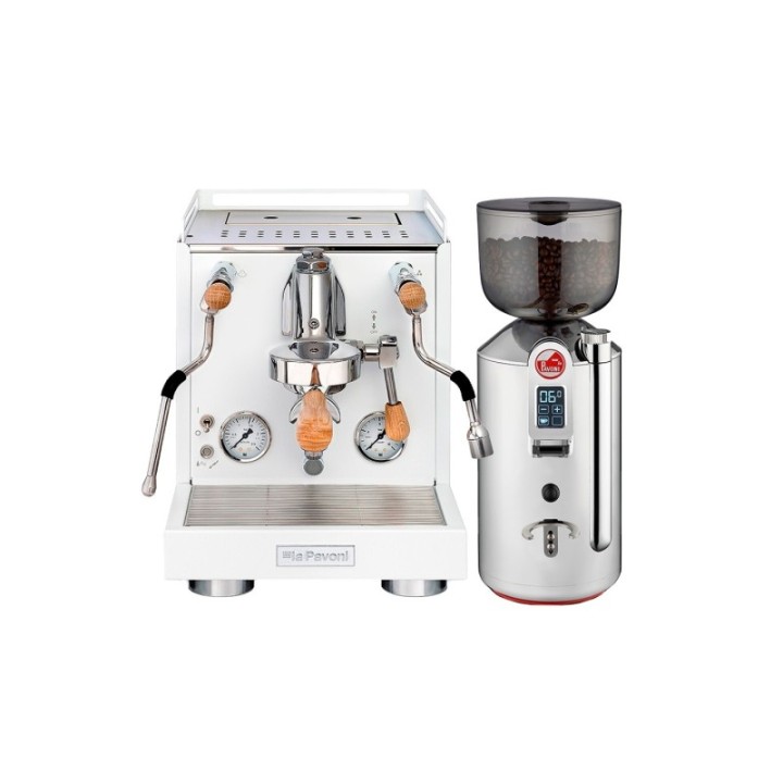 La Pavoni New Cellini Evolution LPSCVW01NO Inkl. Prosumer Espressokværn