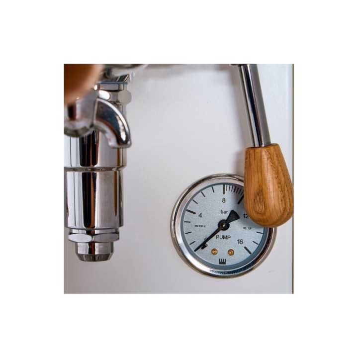 La Pavoni Mini Cellini LPSMCW01EU Inkl. La Pavoni New Kube Espressokværn