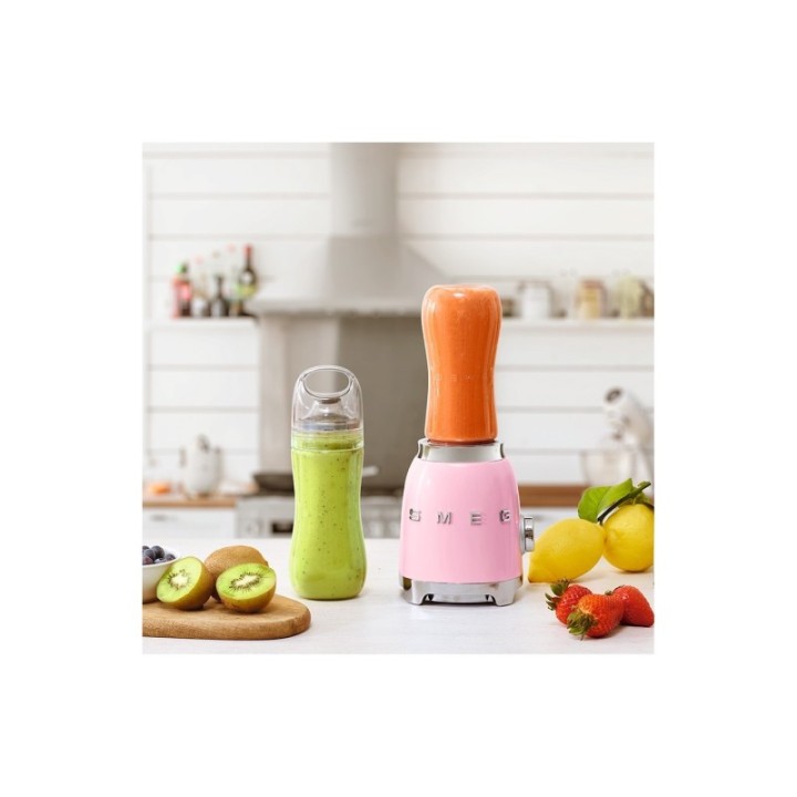 Smeg PBF01PKEU Personal Blender Lyserød