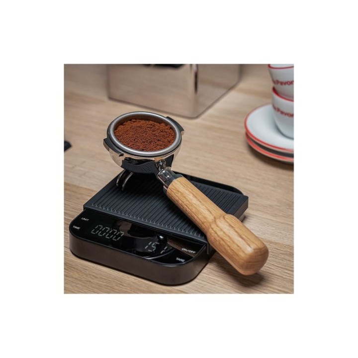 La Pavoni Portafilter Double Spout Inkl. Greb til La Pavoni Egetræ