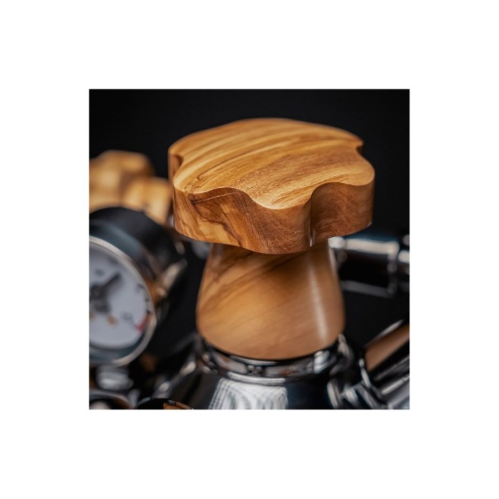 La Pavoni håndtag til Lever Espressomaskiner Oliventræ LPAHANLOD01