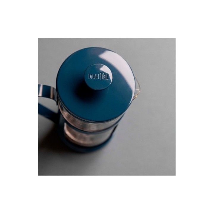 La Cafetière Monaco 8 Kop. Stempelkande Marineblå