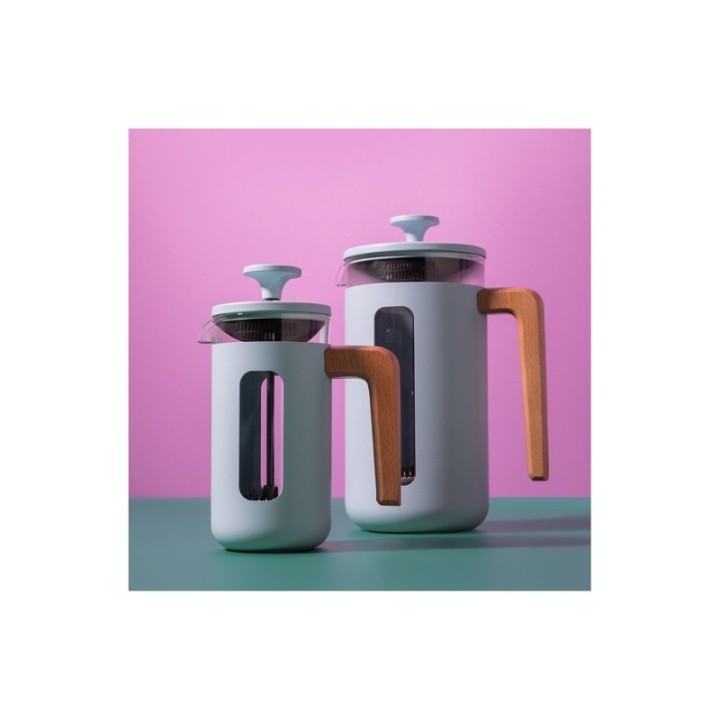 La Cafetière Pisa 3 Kop. Stempelkande Himmelblå