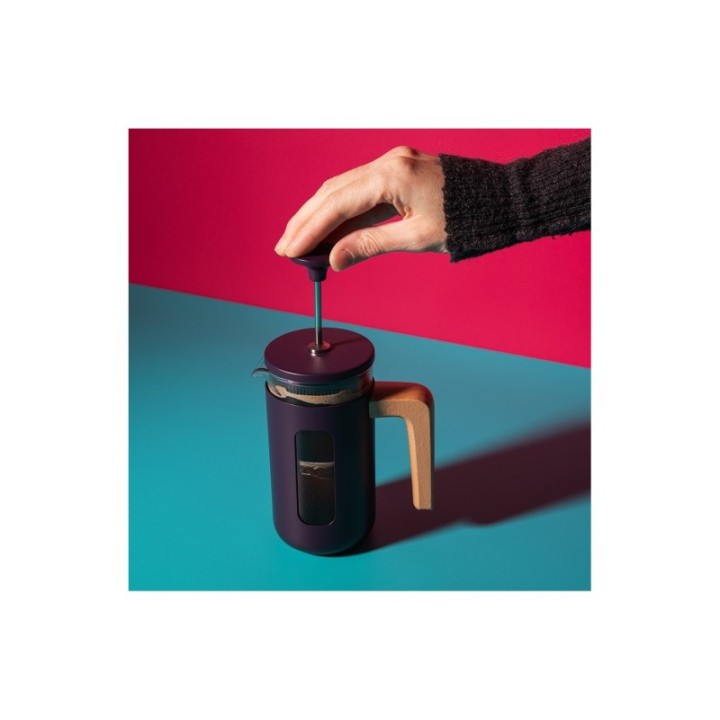 La Cafetière Pisa 3 Kop. Stempelkande Lilla