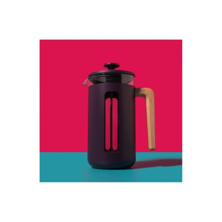 La Cafetière Pisa 3 Kop. Stempelkande Lilla