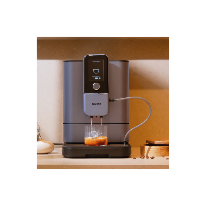 Nivona NIVO 8107 Pearl Blue Inkl. Afkalkning, Kalkfilter, Rens & Kaffe