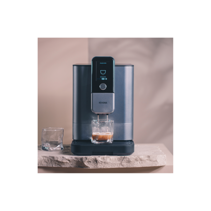 Nivona NIVO 8107 Pearl Blue Inkl. Afkalkning, Kalkfilter, Rens & Kaffe