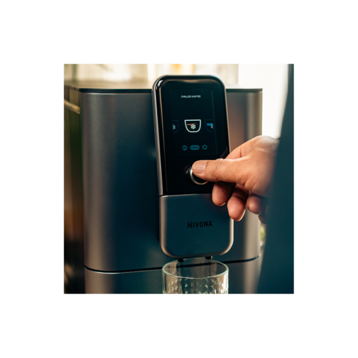 Nivona NIVO 8107 Pearl Blue Inkl. Afkalkning, Kalkfilter, Rens & Kaffe