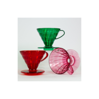 Hario V60 Dripper Rød 2 Kop. Inkl. Filtre