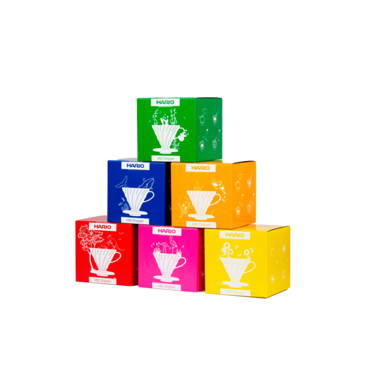 Hario V60 Dripper Pink 2 Kop. Inkl. Filtre