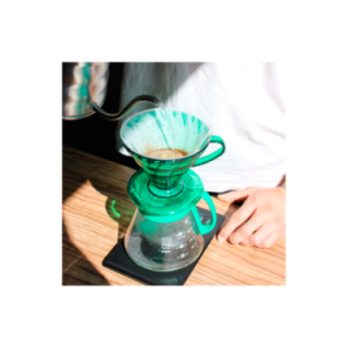 Hario V60 Filterbryg Sæt Grøn Inkl. Range Server, Dripper & Filtre
