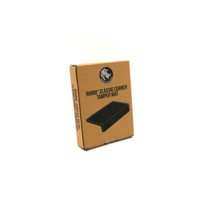 Rhino Classic Stampemåtte med kant Sort