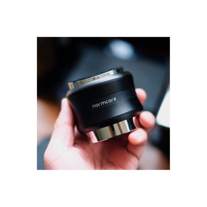 Normcore 2 i 1 Tamper & Leveling Tool 58 mm Sort