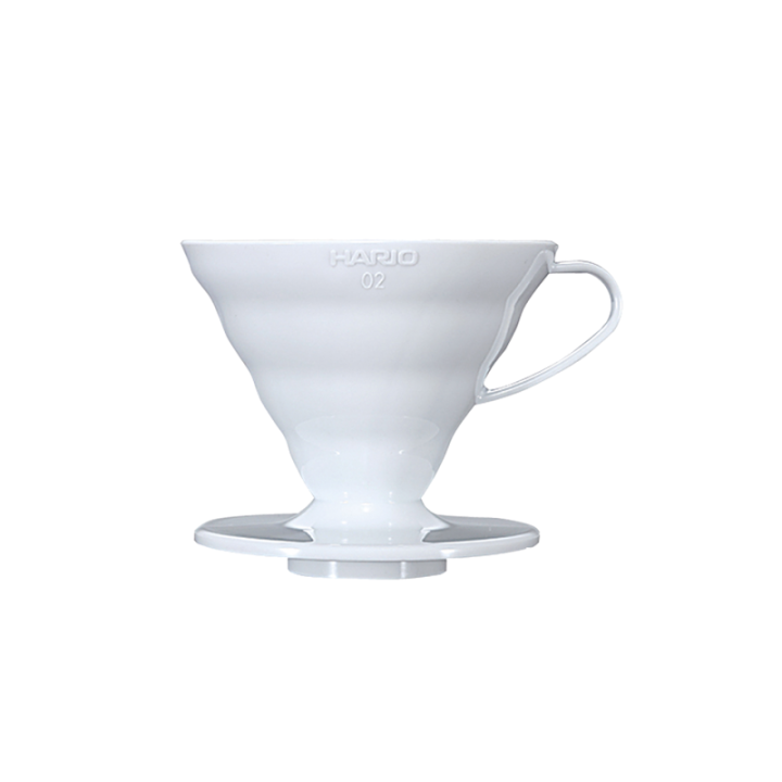 Hario V60 Dripper Hvid Plast 2 Kop.