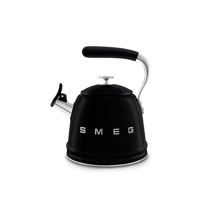 Smeg WKF01CR Fløjtekedel 2,3 L Sort