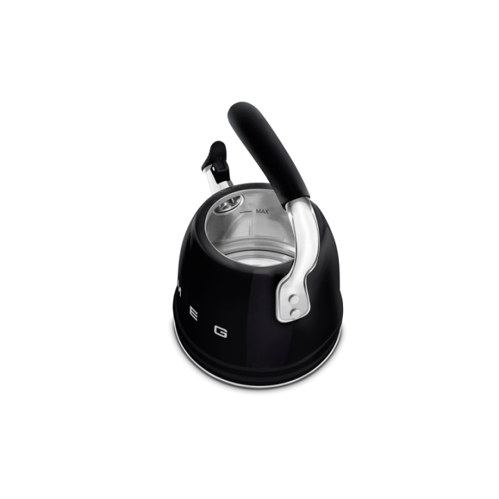 Smeg WKF01CR Fløjtekedel 2,3 L Sort