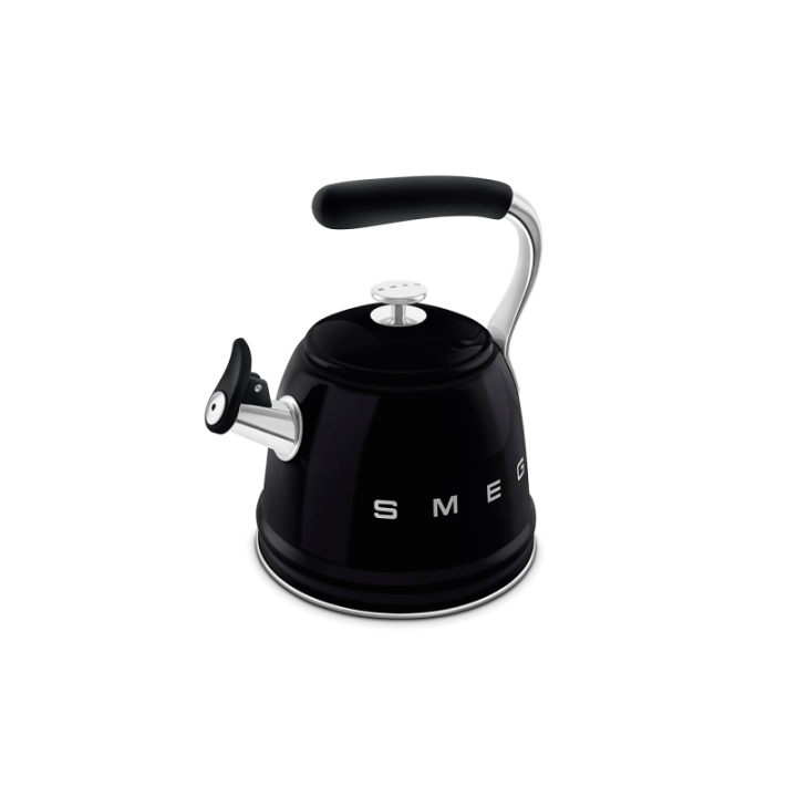 Smeg WKF01CR Fløjtekedel 2,3 L Sort