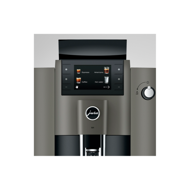 Jura W4 (EA) Dark Inox Inkl. Startpakke - Espressomaskine til erhverv