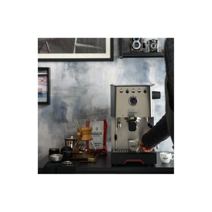 Gaggia Classic GT Inkl. MDF 55 Espressokværn & House of Barista Knockbox