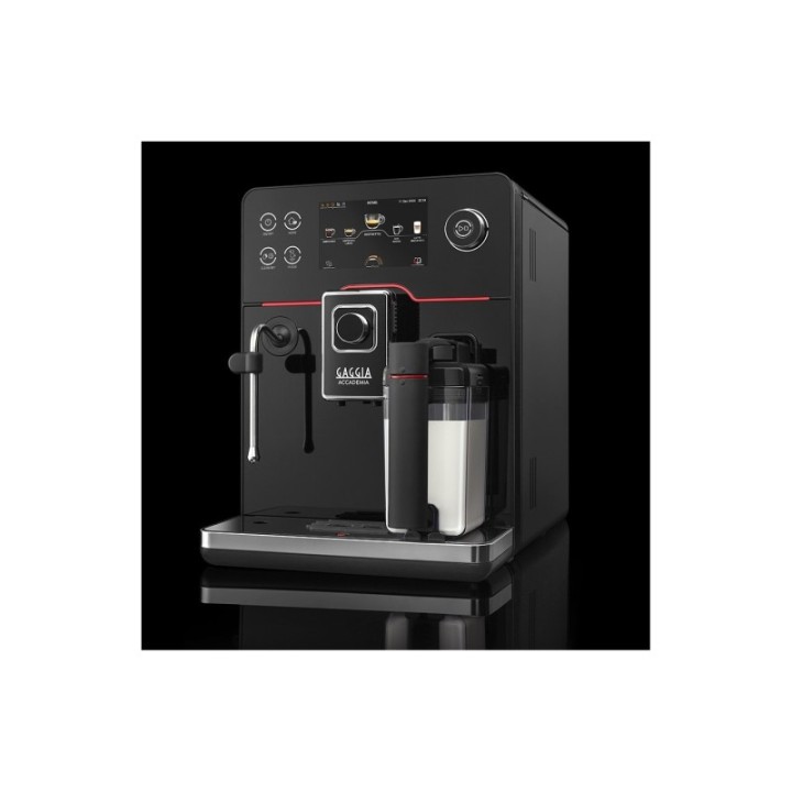 Gaggia Accademia Inkl. Mælkekande 0,5L & 5x400g Rigtig Kaffe Organic