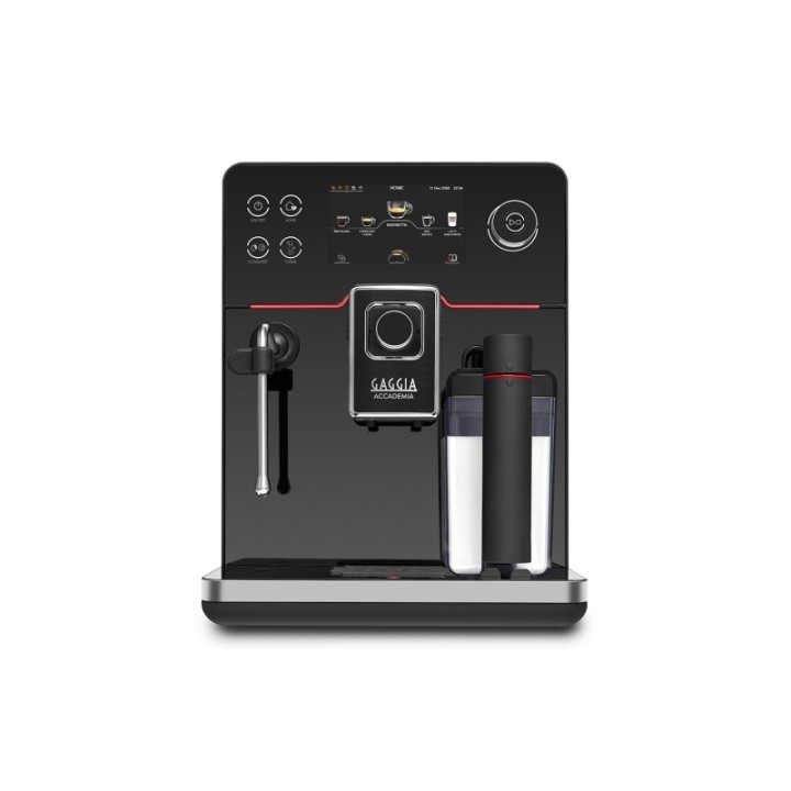 Gaggia Accademia Inkl. Mælkekande 0,5L & 5x400g Rigtig Kaffe Organic