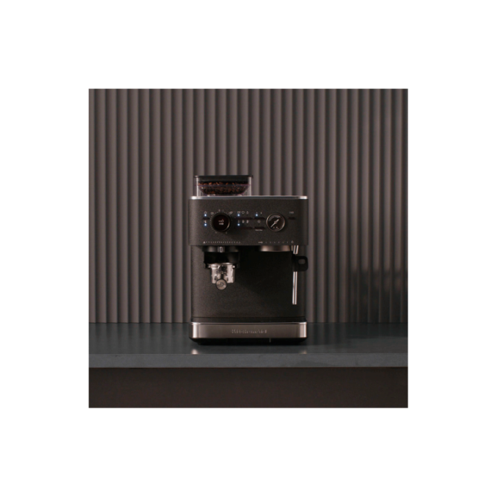 KitchenAid Semiautomatisk Espressomaskine Inkl. Kværn Cast Iron Black
