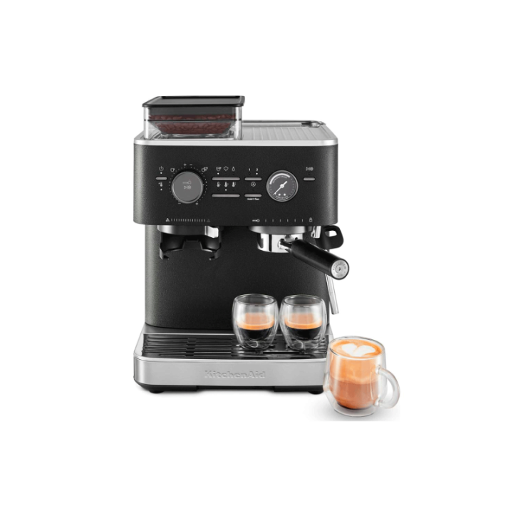 KitchenAid Semiautomatisk Espressomaskine Inkl. Kværn Cast Iron Black