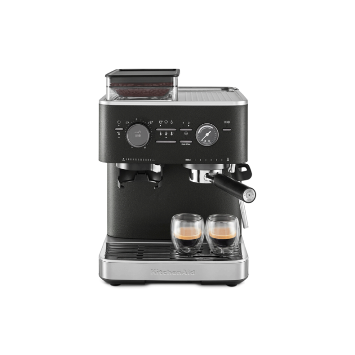 KitchenAid Semiautomatisk Espressomaskine Inkl. Kværn Cast Iron Black