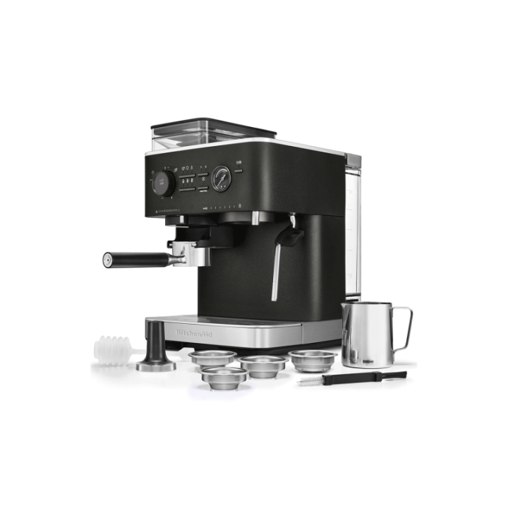 KitchenAid Semiautomatisk Espressomaskine Inkl. Kværn Cast Iron Black