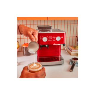 KitchenAid Semiautomatisk Espressomaskine Inkl. Kværn Rød