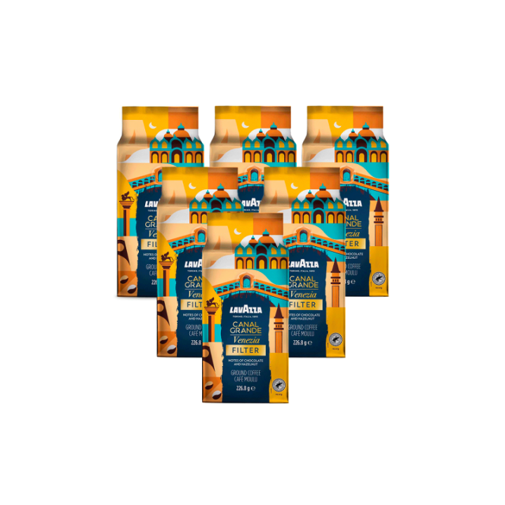 Lavazza Tales of Italy Canal Grande 6x226,8g Formalet kaffe