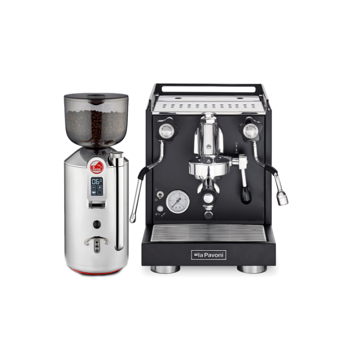 La Pavoni New Cellini Classic LPSCCB01EU Inkl. Prosumer Espressokværn