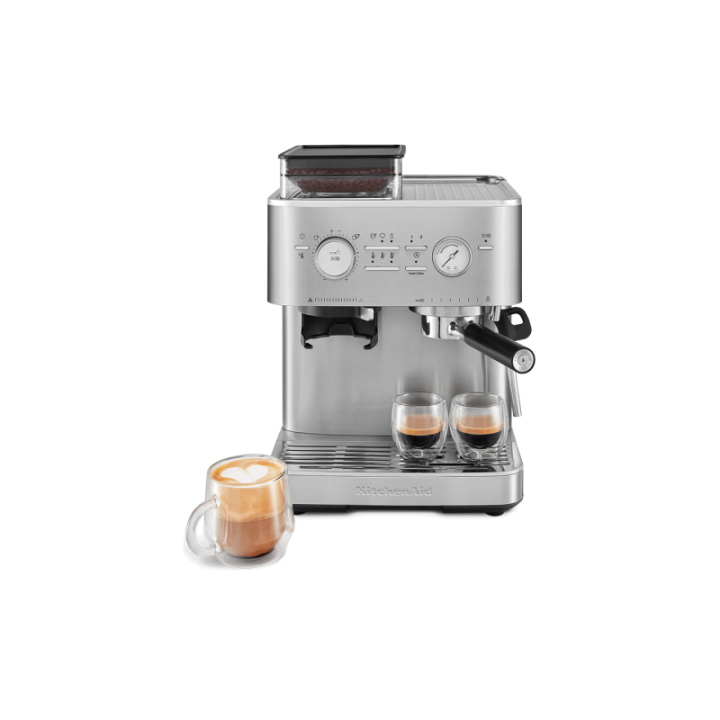 KitchenAid Semiautomatisk Espressomaskine Inkl. Kværn Rustfri Stål