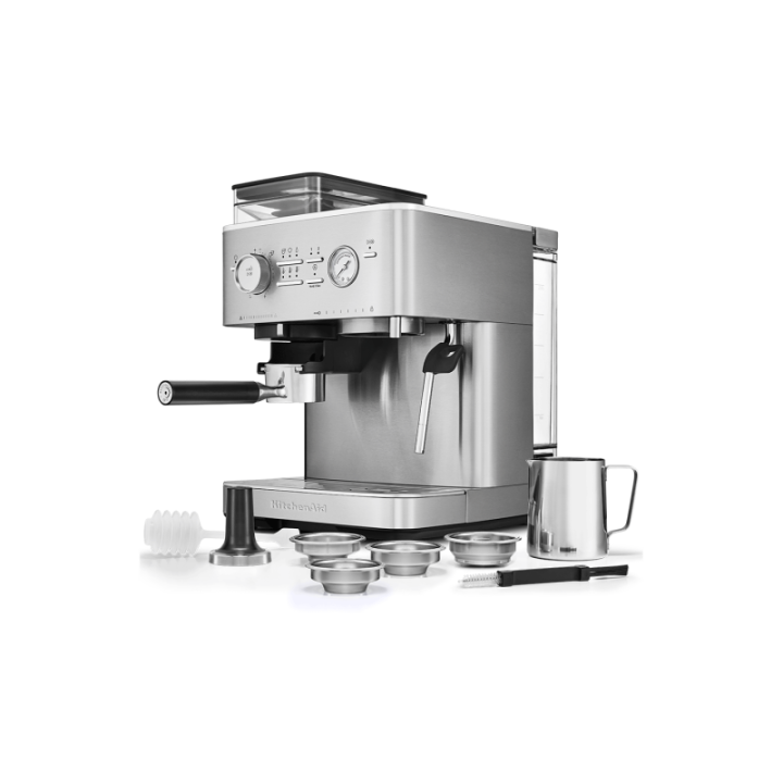 KitchenAid Semiautomatisk Espressomaskine Inkl. Kværn Rustfri Stål