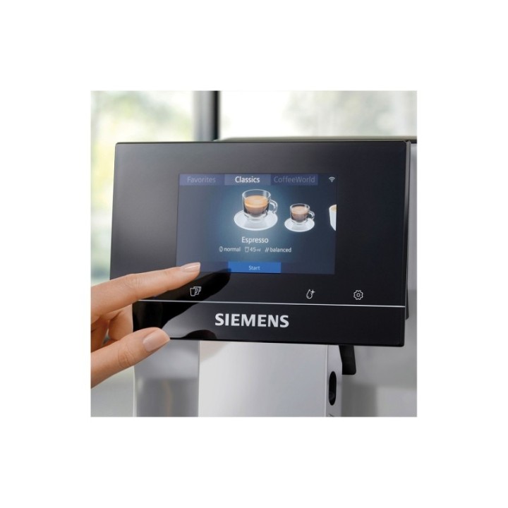 Siemens TP715R07 EQ700 Inox Silver Metallic Inkl. Pleje & 3kg Kaffe