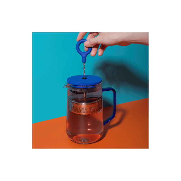 La Cafetière Gyro Spinfuser 1,25 L Tebrygger Blå/Glas