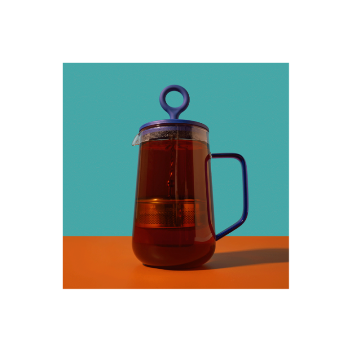 La Cafetière Gyro Spinfuser 1,25 L Tebrygger Blå/Glas