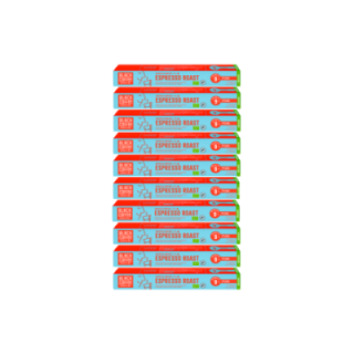 Black Coffee Roasters Espresso Roast Kaffekapsler Øko 10 x 10 stk