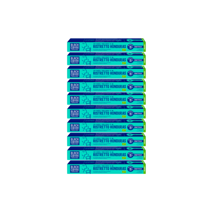 Black Coffee Roasters Ristretto Honduras Kaffekapsler Øko 10 x 10 stk