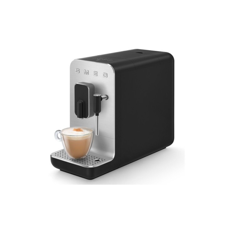 Smeg BCC12BLMEU Sort Inkl. 1,8kg Rigtig Kaffe Mixpakke Kaffebønner