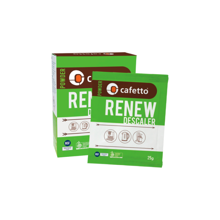 Cafetto Renew Organisk Afkalkningspulver 20x25g