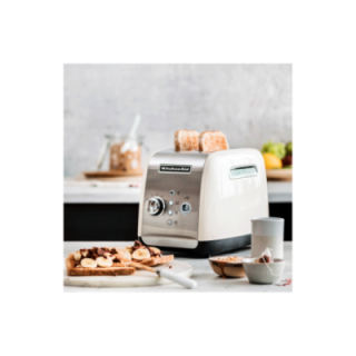 KitchenAid 5KMT221EAC Brødrister 2 Skiver Creme
