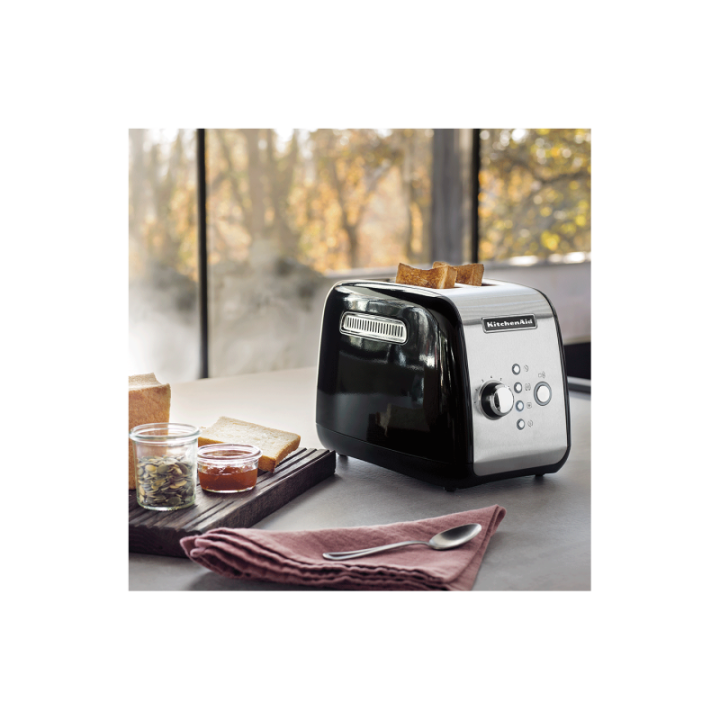KitchenAid 5KMT221EOB Brødrister 2 Skiver Sort