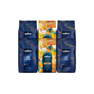Lavazza Mixpakke 6kg Hele kaffebønner