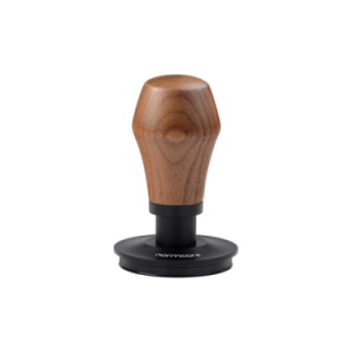 Normcore V4 Tamper med Fjeder & Titaniumsbelægning 58 mm Valnød