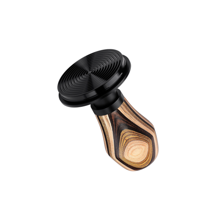 Normcore V4 Tamper med Fjeder, Riller & Titaniumsbelægning 58 mm Flerfarvet Træ