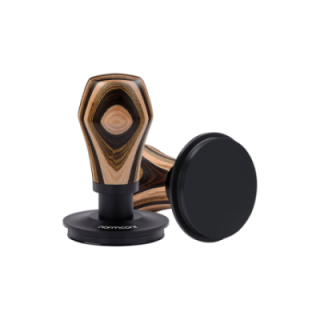 Normcore V4 Tamper med Fjeder & Titaniumsbelægning 58 mm Flerfarvet Træ